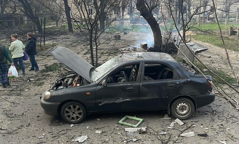 разрушения в Николаеве от рашисткого артобстрела