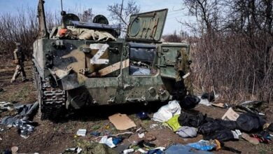 уничтоженная российская военная техника
