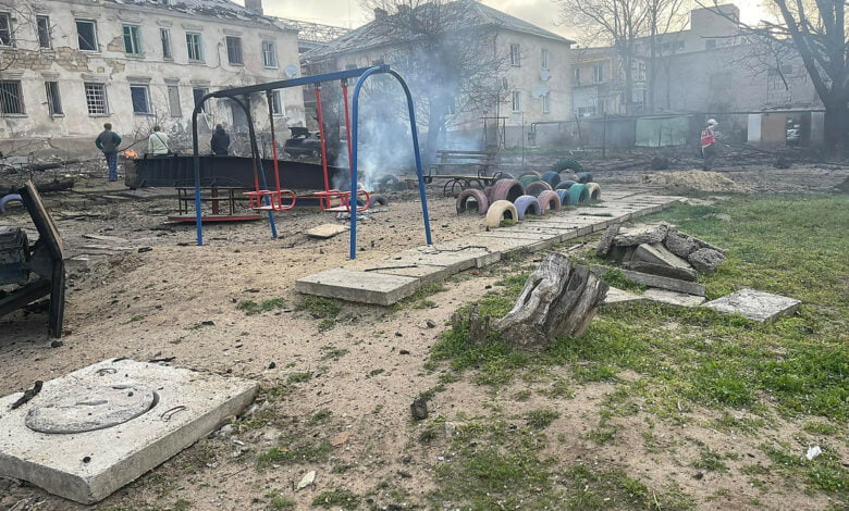 разрушения в Николаеве от рашисткого артобстрела