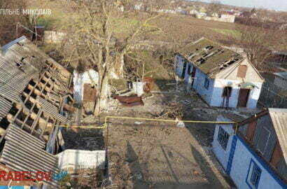 разрушения в Шевченково