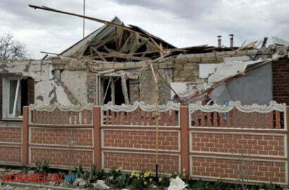 разрушения в Шевченково