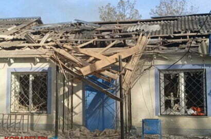 разрушения в Шевченково