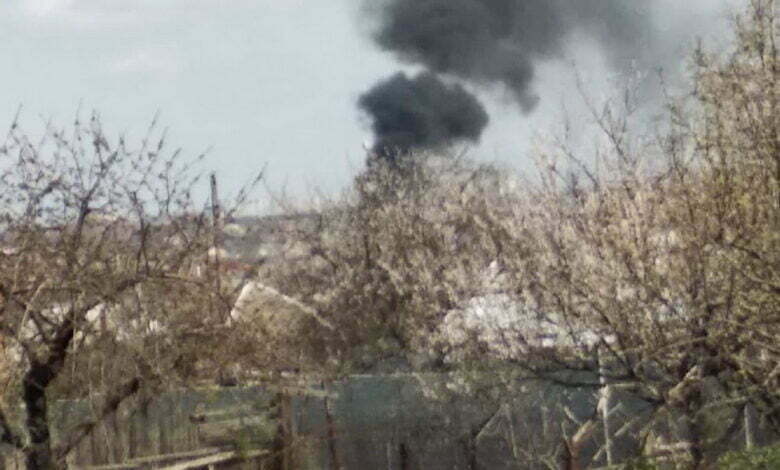 обстрел в Корабельном районе 15.04.2022