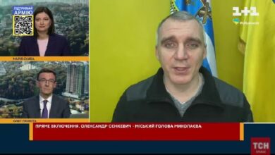 Сенкевич во время телемарафона