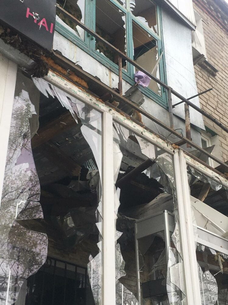 После обстрела рашистами: дом в Корабельном районе