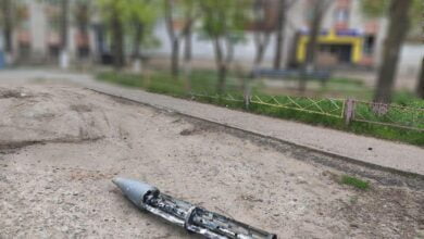 обстрел рашистами жилого сектора