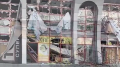 последствия обстрела