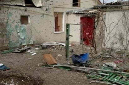 разрушения в Шевченково