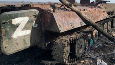 знищена російська військова техніка