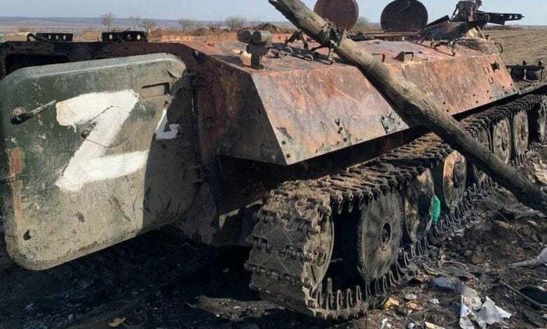 знищена російська військова техніка