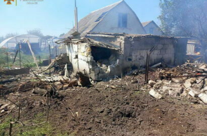 дом после обстрелов, разрушенный дом