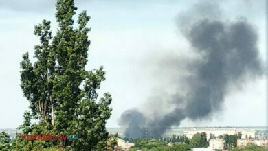 обстрел рашистами 28.05.2022 в Корабельном