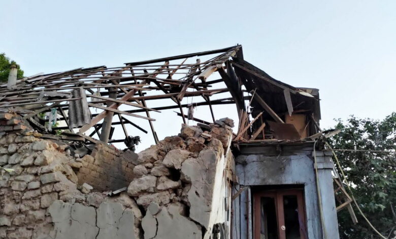 последствия обстрела рашистами на Николаевщине