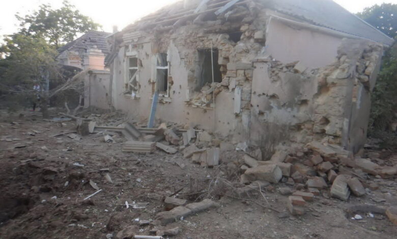 последствия обстрела рашистами на Николаевщине