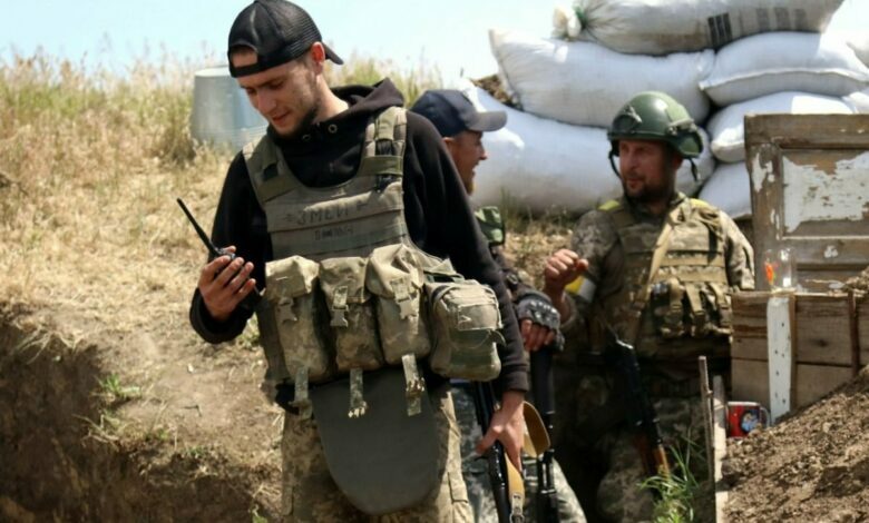 воины бригады им. Рыцарей Зимнего Похода