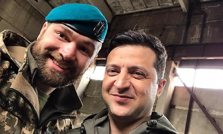 Сергей Волынский и Владимир Зеленский