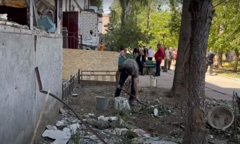 результат обстрела рашистами