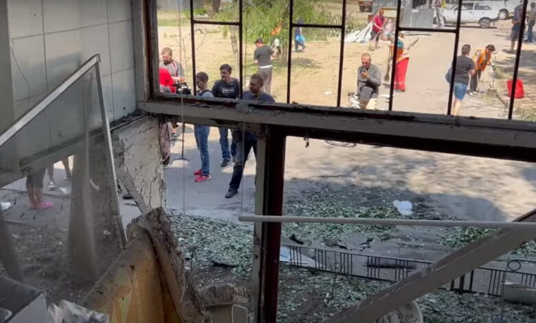 результаты обстрела рашистами