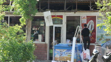 обстрел в ночь на 8 мая аллейка