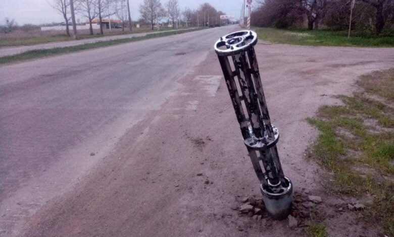 кассетная ракета в Корабельном районе