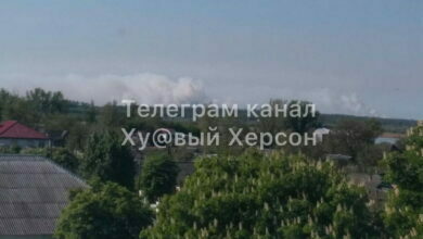 пожары в Херсонской области