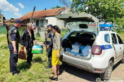 помощь полиции жителям сёл