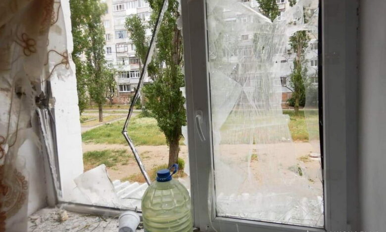 результат обстрела рашистами