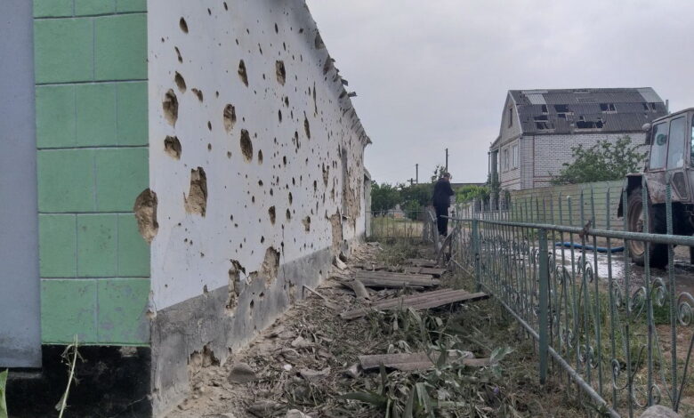 результат обстрела в Корабельном районе 30.05.2022