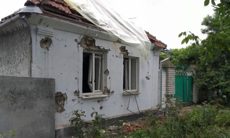 результат обстрела в Корабельном районе 30.05.2022