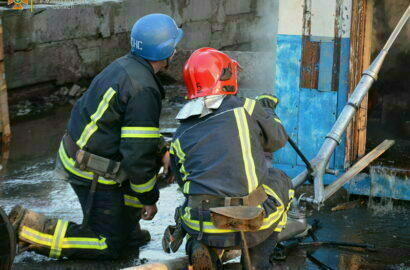 Пожар, обстрел, Ника-Тера