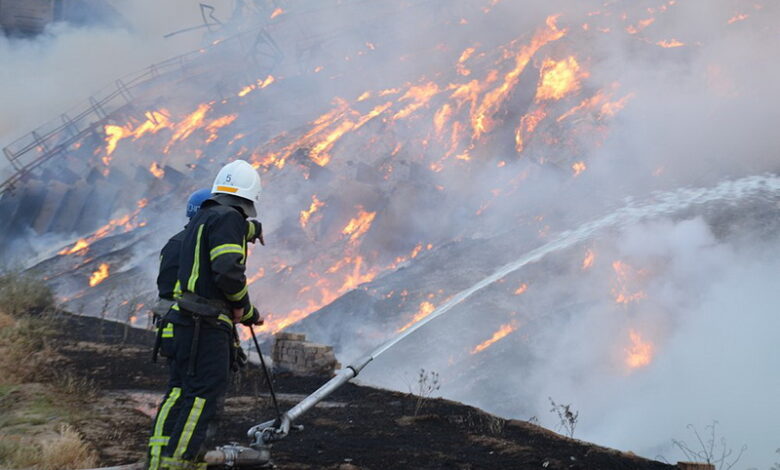 Пожар, обстрел, Ника-Тера
