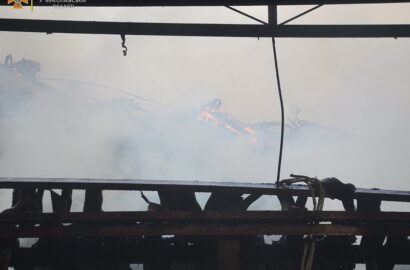 Пожар, обстрел, Ника-Тера