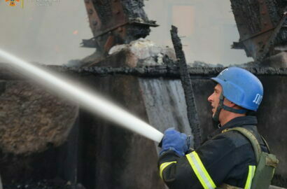 Пожар, обстрел, Ника-Тера