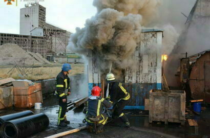 Пожар, обстрел, Ника-Тера