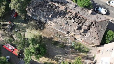 последствия обстрела рашистами