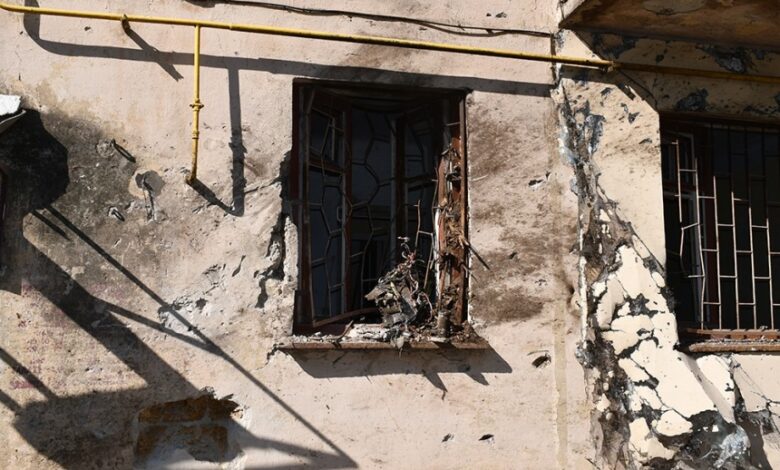 разрушения в резуультате обстрелов рашистами