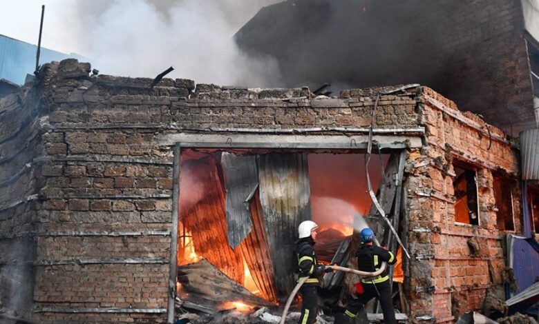 разрушения в резуультате обстрелов рашистами