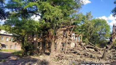 последствия обстрела рашистами