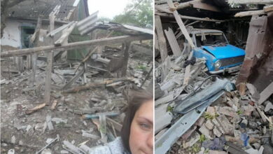 война: разрушения в Константиновке