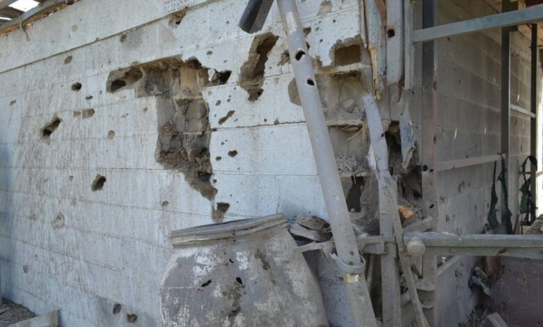 последствия обстрела рашистами в Николаеве