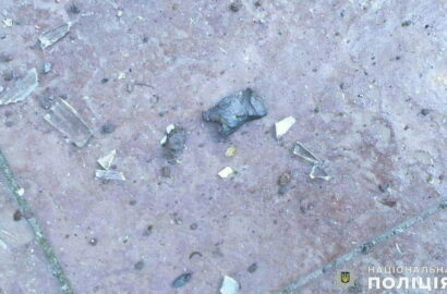 обстрел, осколки от обстрелов