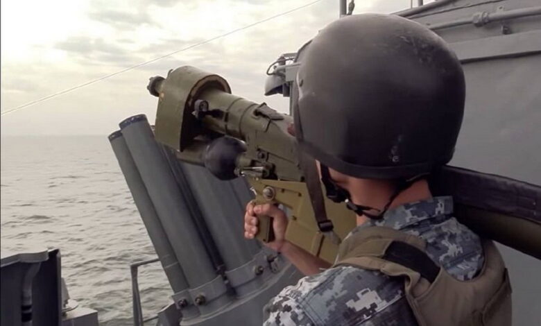 Над Миколаївщиною військові моряки знищили ще дві ворожі ракети