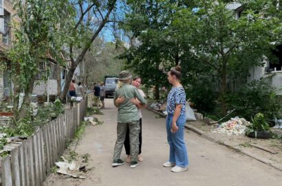 последствия ракетного удара по Николаеву 17.06.2022