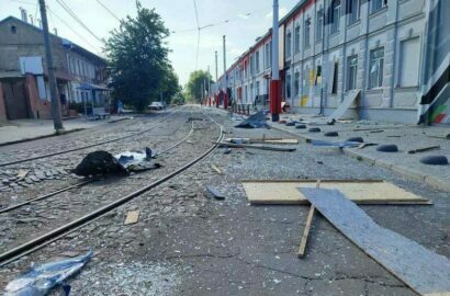 последствия ракетного удара по Николаеву 17.06.2022