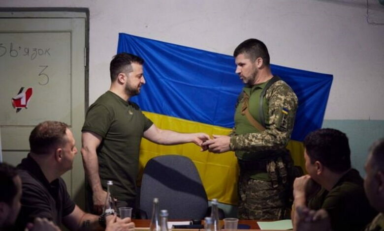 Владимир Зеленский и Андрей Гнатов