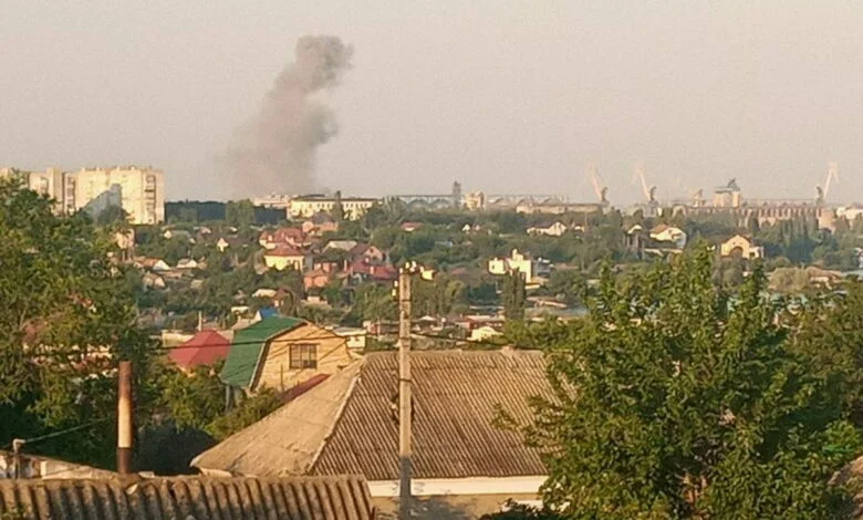 обстрел Николаева рашистами