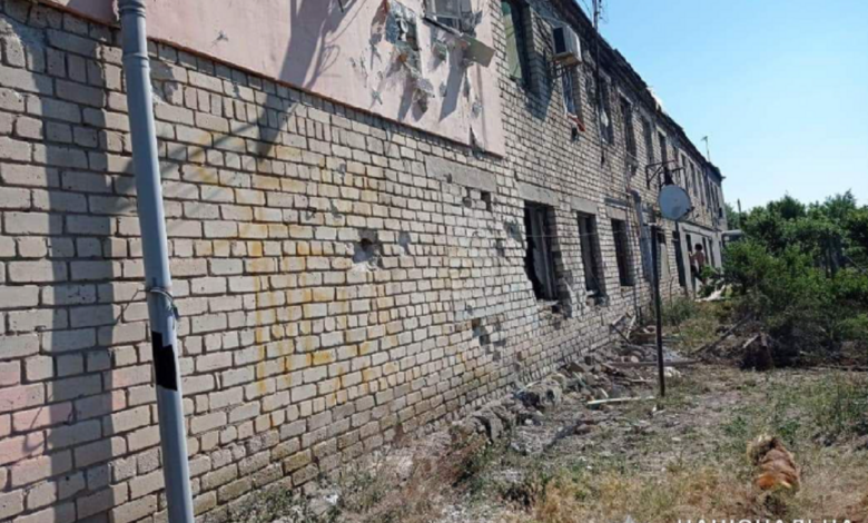 последствия обстрела