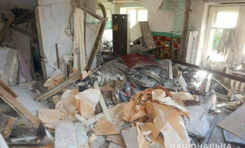 разрушения в результате рашистского обстрела 16.06.22