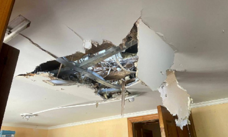 результат обстрела