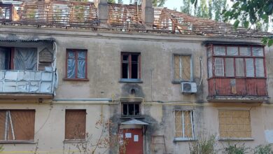 поврежденный обстрелами рашистов дом